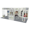 Detian Offer 10x20ft trade fair booth stand with free design